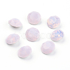 Pointed Back & Back Plated K9 Glass Rhinestone Cabochons X-RGLA-J012-10mm-395-2