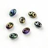 2-Hole Seed Beads X-GLAA-R159-602-2