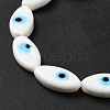 Handmade Evil Eye Lampwork Beads Strands LAMP-G154-06K-4