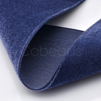 Polyester Velvet Ribbon for Gift Packing and Festival Decoration SRIB-M001-13mm-370-1