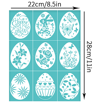 Self-Adhesive Silk Screen Printing Stencil DIY-WH0338-229-1