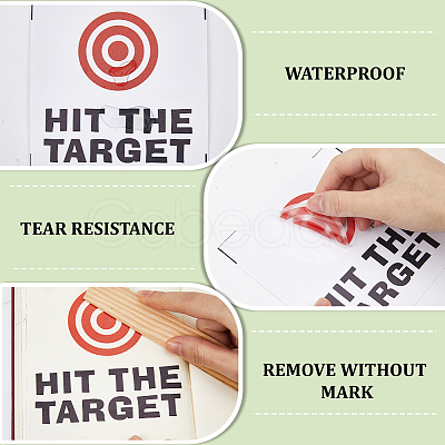 PVC Reminder Stickers STIC-WH0004-25-1