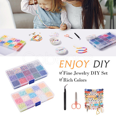 DIY Preppy Bracelet Making Kit DIY-TA0008-97-1