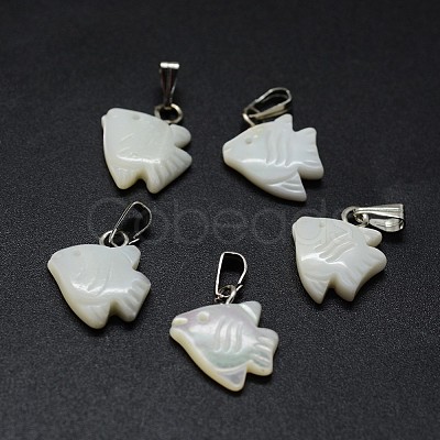 Shell Charms X-SSHEL-E564-10P-1