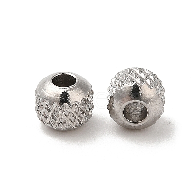 Non-Tarnish 201 Stainless Steel Bead STAS-H214-28A-P-1-1