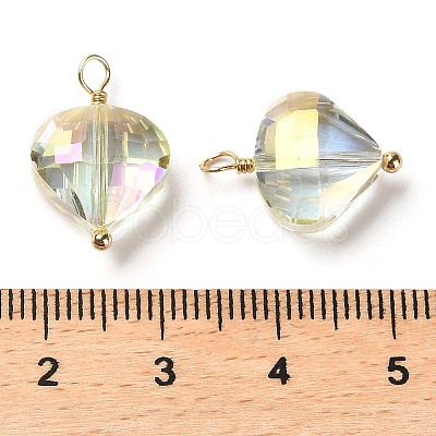 Glass Pendants KK-M266-01G-01-1