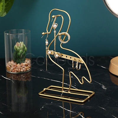 Bird Iron Earrings Storage Rack PW-WG11F7B-01-1