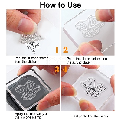 PVC Plastic Stamps DIY-WH0167-56F-1