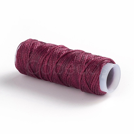 Waxed Polyester Cord YC-WH0007-03B-31-1