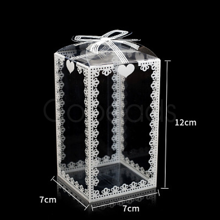 Foldable Transparent PVC Boxes CON-WH0070-96B-1