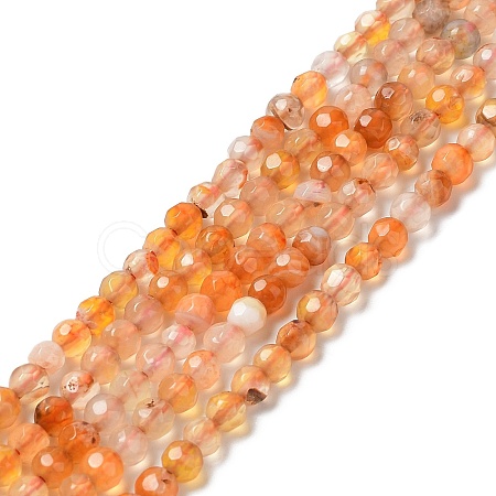 Natural Agate Beads Strands G-Q1000-02F-1