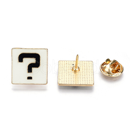 Question Mark Enamel Pin PALLOY-S132-285-1