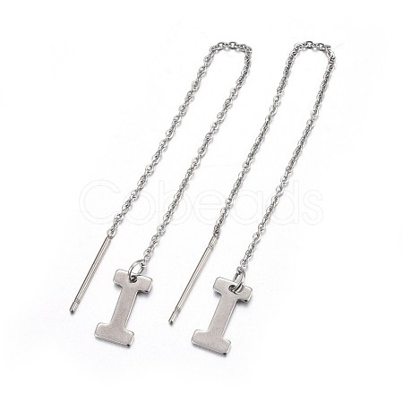 304 Stainless Steel Stud Earrings EJEW-L205-01I-1