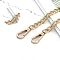 Metal Bag Chain Handle, Purse Chains for Hand Woven Bag Accessories, Light Gold, 1000mm