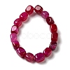 Natural Agate Beads Strands G-H295-A01-4
