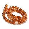 Natural Carnelian Beads Strands X-G-F718-07-3
