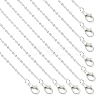 Iron Cable Chain Necklace Making MAK-YW0001-13-1