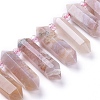 Natural Cherry Blossom Agate Beads Strands G-G805-G13-2