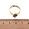 304 Stainless Steel Adjustable Rings for Women RJEW-F169-01G-05-5