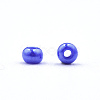 11/0 Czech Opaque Glass Seed Beads SEED-N004-003B-25-2