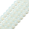 Imitation Jade Glass Beads Strands X-GR10mm69Y-1