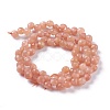 Natural Sunstone  Beads Strands G-H243-14-1