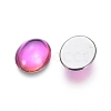 Transparent K9 Glass Cabochons GGLA-L029-04E-M01-2