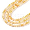 Natural Yellow Shell Beads Strands BSHE-G036-09B-3