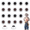 PandaHall Elite 20 Sets 2 Colors Craft Eyes FIND-PH0006-28-1