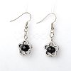 Glass Earrings EJEW-JE00918-2