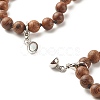 Buddhist Necklace NJEW-JN03847-8