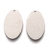 304 Stainless Steel Pendants STAS-O133-01C-P-1