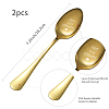 Stainless Steel Spoons Set AJEW-WH0253-010-2