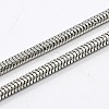 Herringbone Chain Necklace for Men NJEW-F027-16-3mm-2