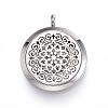 316 Surgical Stainless Steel Diffuser Locket Pendants STAS-H342-27P-1