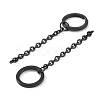 Ion Plating(IP) 304 Stainless Steel Split Key Ring Clasps STAS-L226-009A-B-2