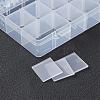 Organizer Storage Plastic Boxes CON-WH0001-03-3