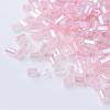 Transparent Two Cut Glass Seed Beads SEED-Q022-2221-1