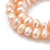 Natural Cultured Freshwater Pearl Beads Strands PEAR-F004-03-02-6