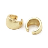 Rack Plating Brass Cuff Ring Finding EJEW-C081-19G-2
