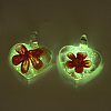 Luminous Handmade Lampwork Pendants LAMP-S189-03-B-5
