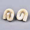 Opaque Resin Stud Earrings EJEW-T012-01-A04-2