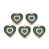 Alloy Enamel Pendants ENAM-N054-93LG-2