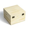 Unfinished Wooden Storage box CON-C008-05B-2