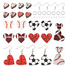 DIY Sport Theme Earring Making Kit DIY-TA0006-11-10