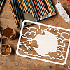 Plastic Drawing Painting Stencils Templates DIY-WH0396-495-3