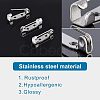 Unicraftale 304 Stainless Steel Pin Brooch Back Bar Findings STAS-UN0009-18P-5