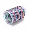5 Rolls 12-Ply Segment Dyed Polyester Cords WCOR-P001-01B-024-2