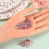 1900Pcs 5 Colors Baking Paint Glass Seed Beads SEED-YW0001-76F-4