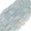 Natural Aquamarine Beads Strands G-M403-B22-2